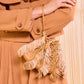 Adria Crossbody - Almond Fringe