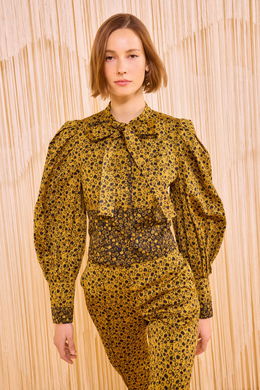 Perrine Crop Jacket - Lynx