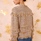 Gita Knit Tweed Jacket - Helios
