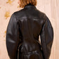 Ilaria Leather Jacket - Noir