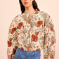 Lavinia Silk Quilted Bomber Jacket - Wintergarden