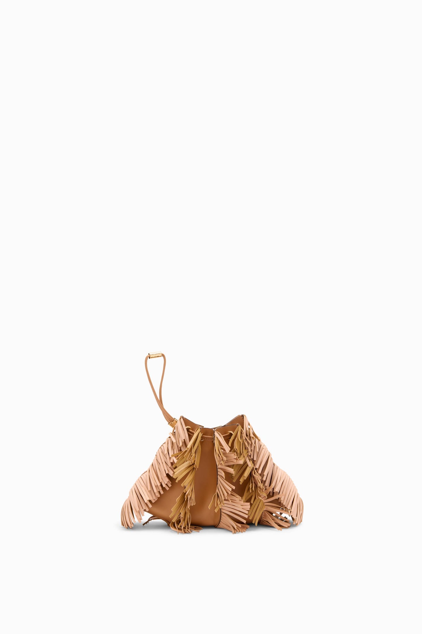 Adria Crossbody - Almond Fringe
