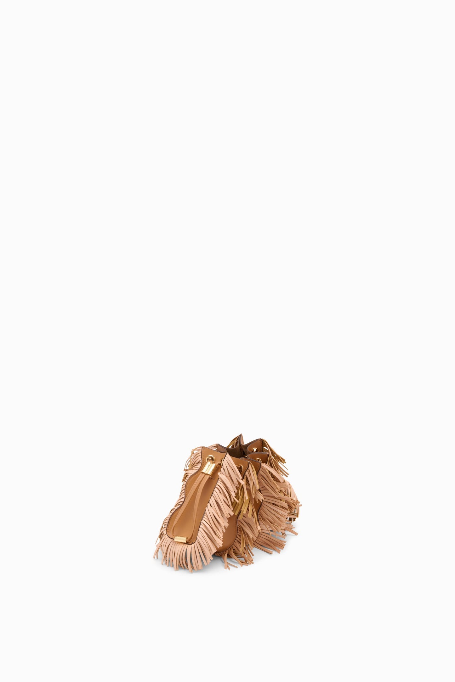 Adria Crossbody - Almond Fringe