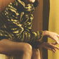 Belle Collarless Jacket - Gold Spun